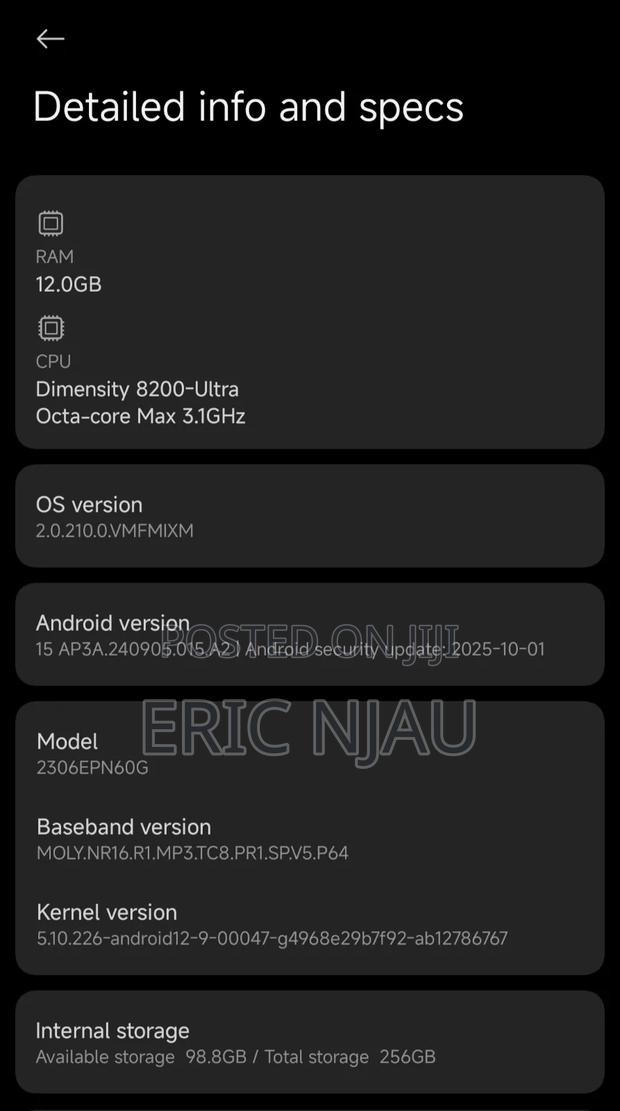 Xiaomi 13T 256 GB Black - thumbnail 2