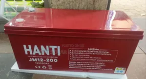 Hanti 200ah - 12 Volts Original High Performance Solar Gel Battery