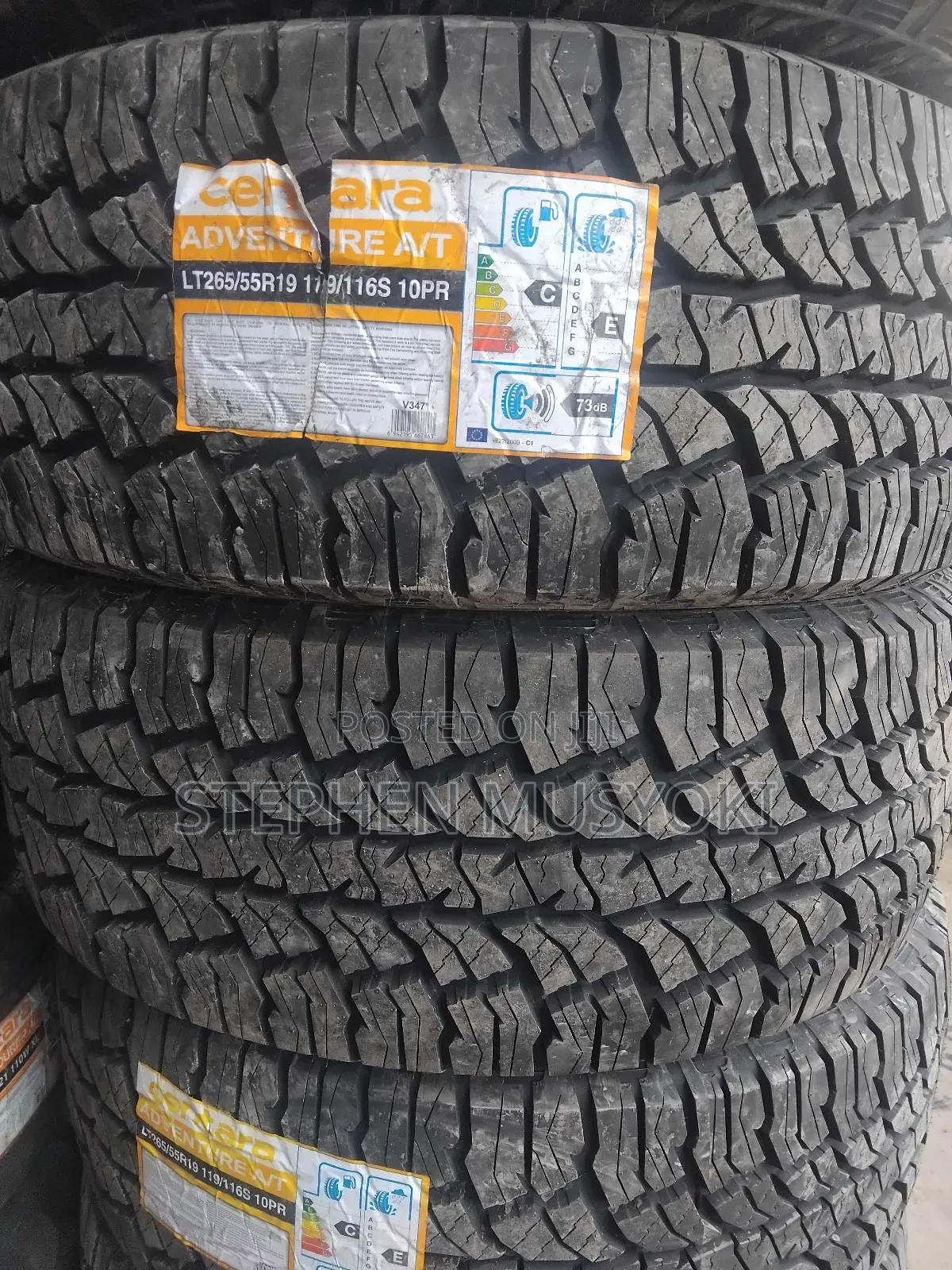 At 265/55r19 Centara Tyre