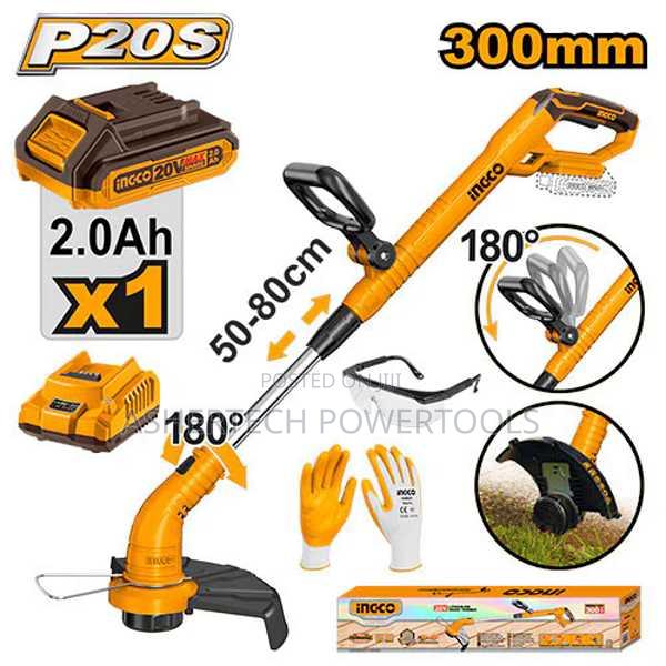 Ingco Cgtli20301 Cordless Grass Trimmer 20v - main view