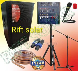 4 Channels Mini Sound System Complete - thumbnail 2