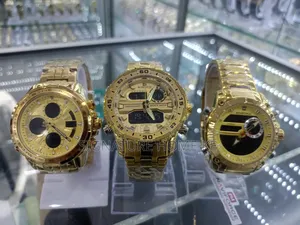 Naviforce Watch- Gold
