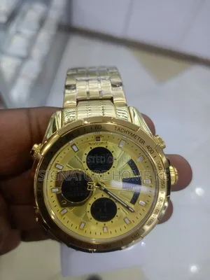 Naviforce Watch- Gold