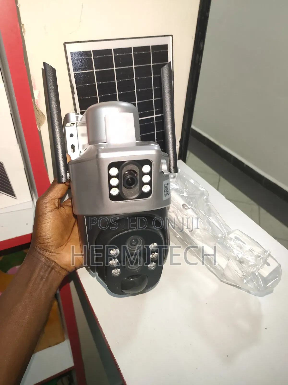 Dua Lens 4g 10,X Optical Zooming CCTV With Alarm Siren