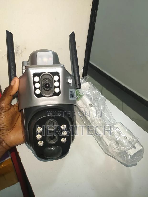 Solar Powered 10x Optical Zooming Dual Lense 4g Camera - main view