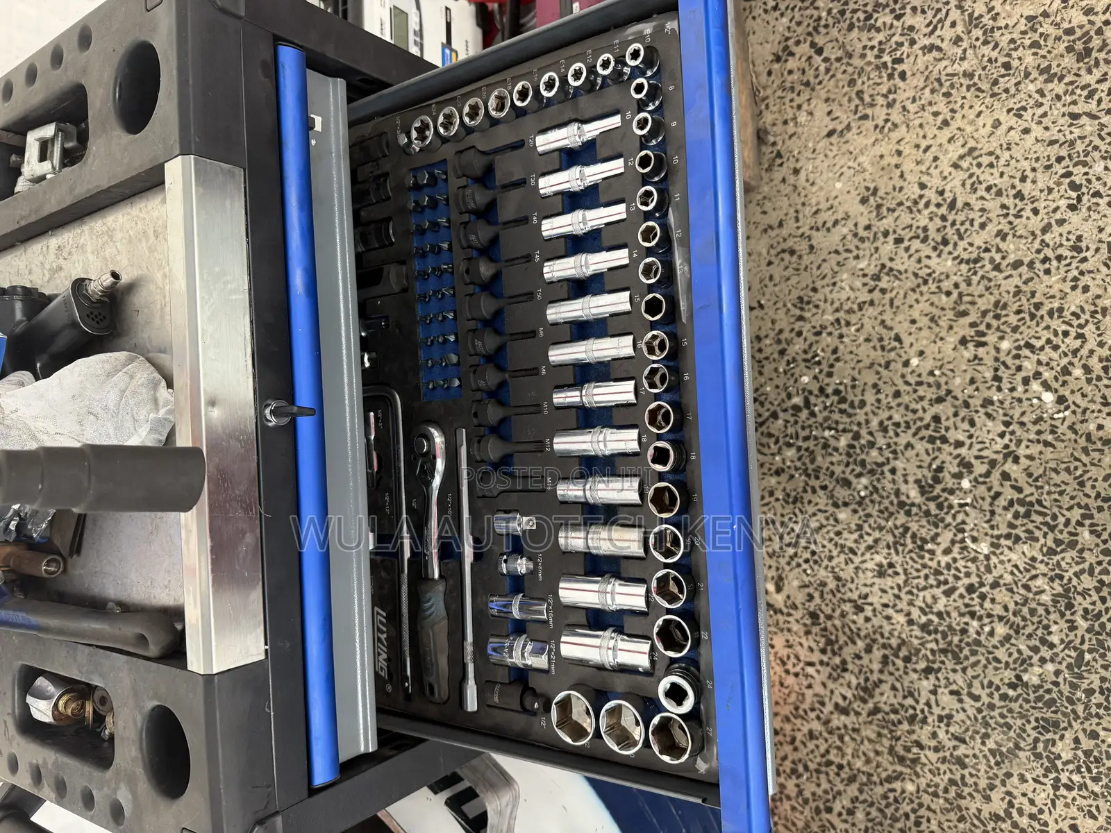 Heavy Duty Tools Trolley Set 423 Pieces