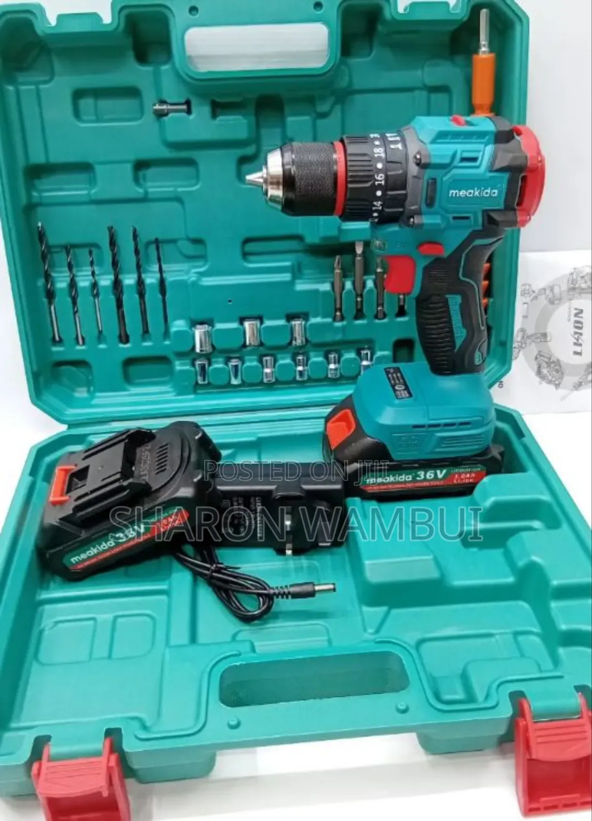 High Quality 36v Meakida Cordless Brushless Drill