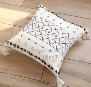 Boho Vintage Tufted Cushion Throw Pillow Cases With Tassels
