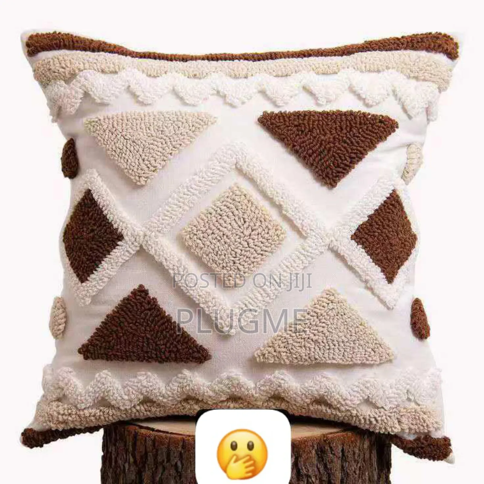 Boho Vintage Tufted Cushion Throw Pillow Cases With Tassels
