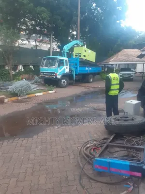 Trucks With Lifting Cranes Are Readily Available for Load Delivery