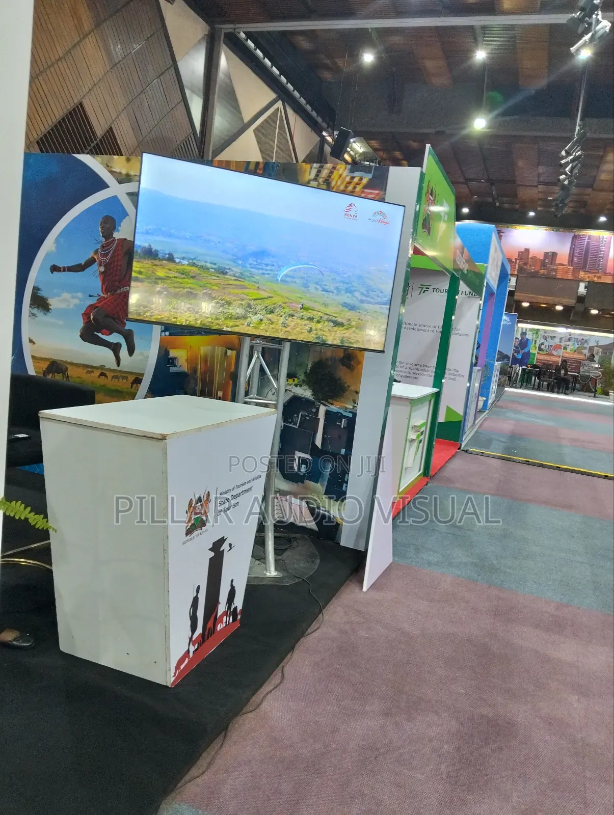 55 Tv Screens for Exhibition Set Up! Hire Tv Screens From Us