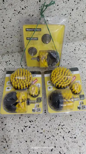 3 Drill Brush Set Kit