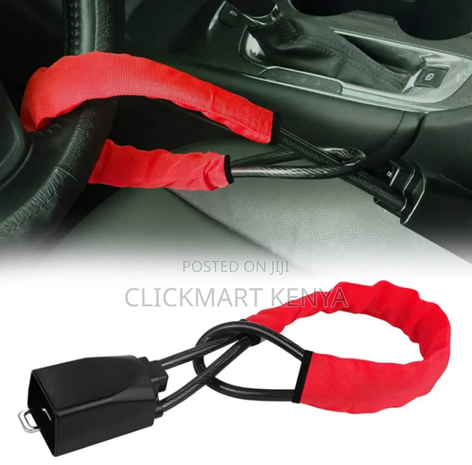 Car Steering Wheel Lock Non- Cuttable Strong Steering Wheel Lock