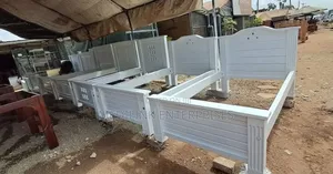 Bright White 3*6 Kids Beds Mahogany