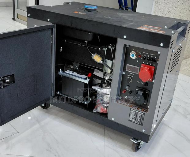 Cigma Uk 15kva Single/Three Phase Diesel Powered Generator With Ats - thumbnail 4