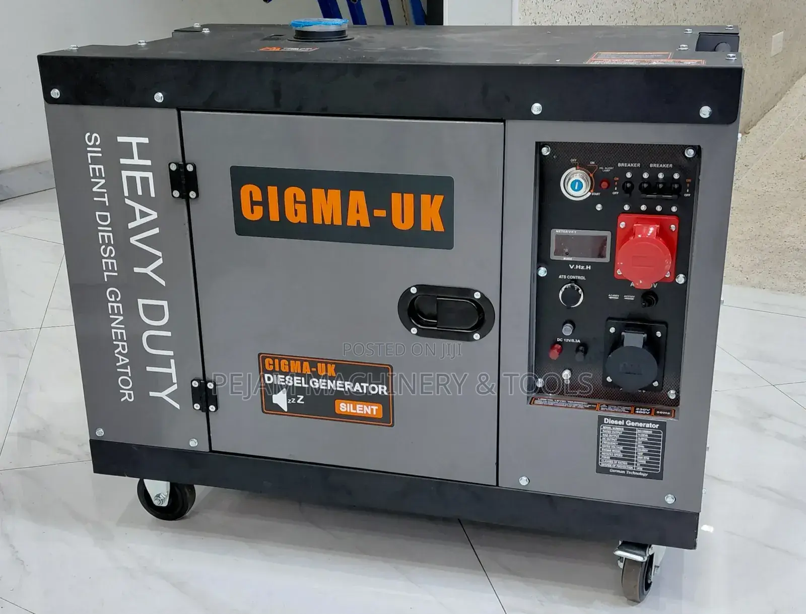 Cigma Uk 15kva Single/Three Phase Diesel Powered Generator With Ats