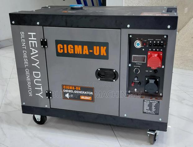 Cigma Uk 15kva Single/Three Phase Diesel Powered Generator With Ats - thumbnail 3