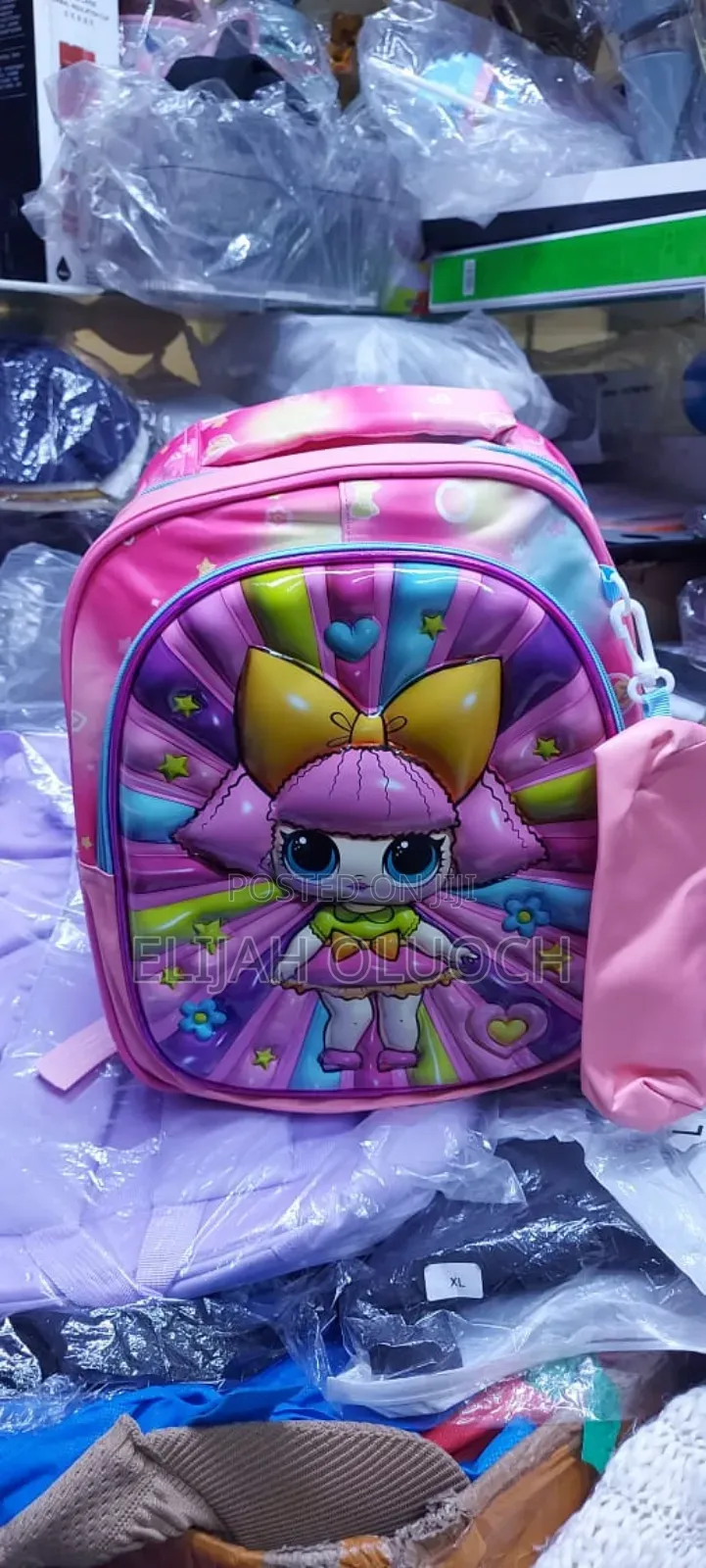 2 in 1 Cartoon Themed School Bags / Backpacks
