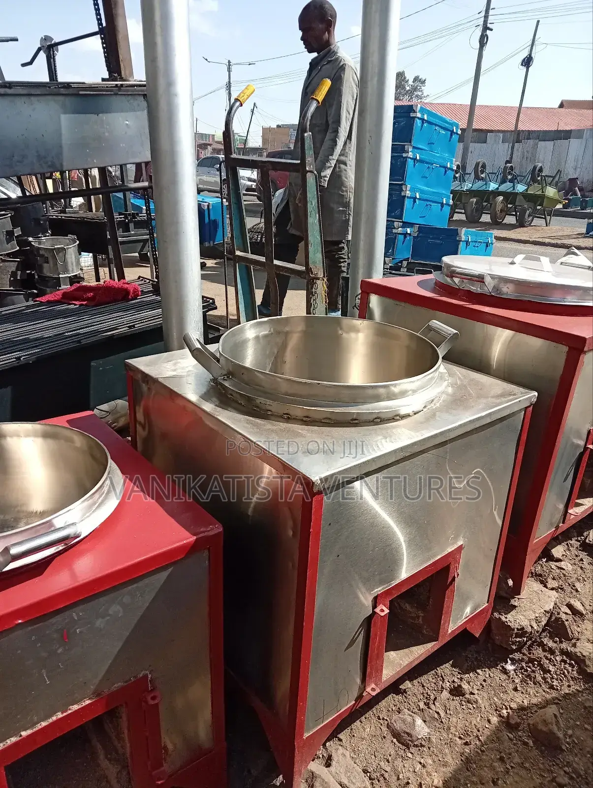 Firewood School Cooking Boiler