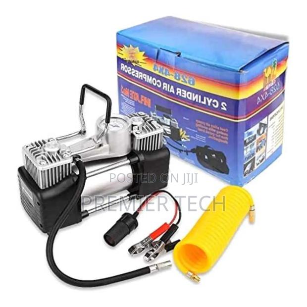 Portable Air Double Cylinder Compressor -Heavy Duty