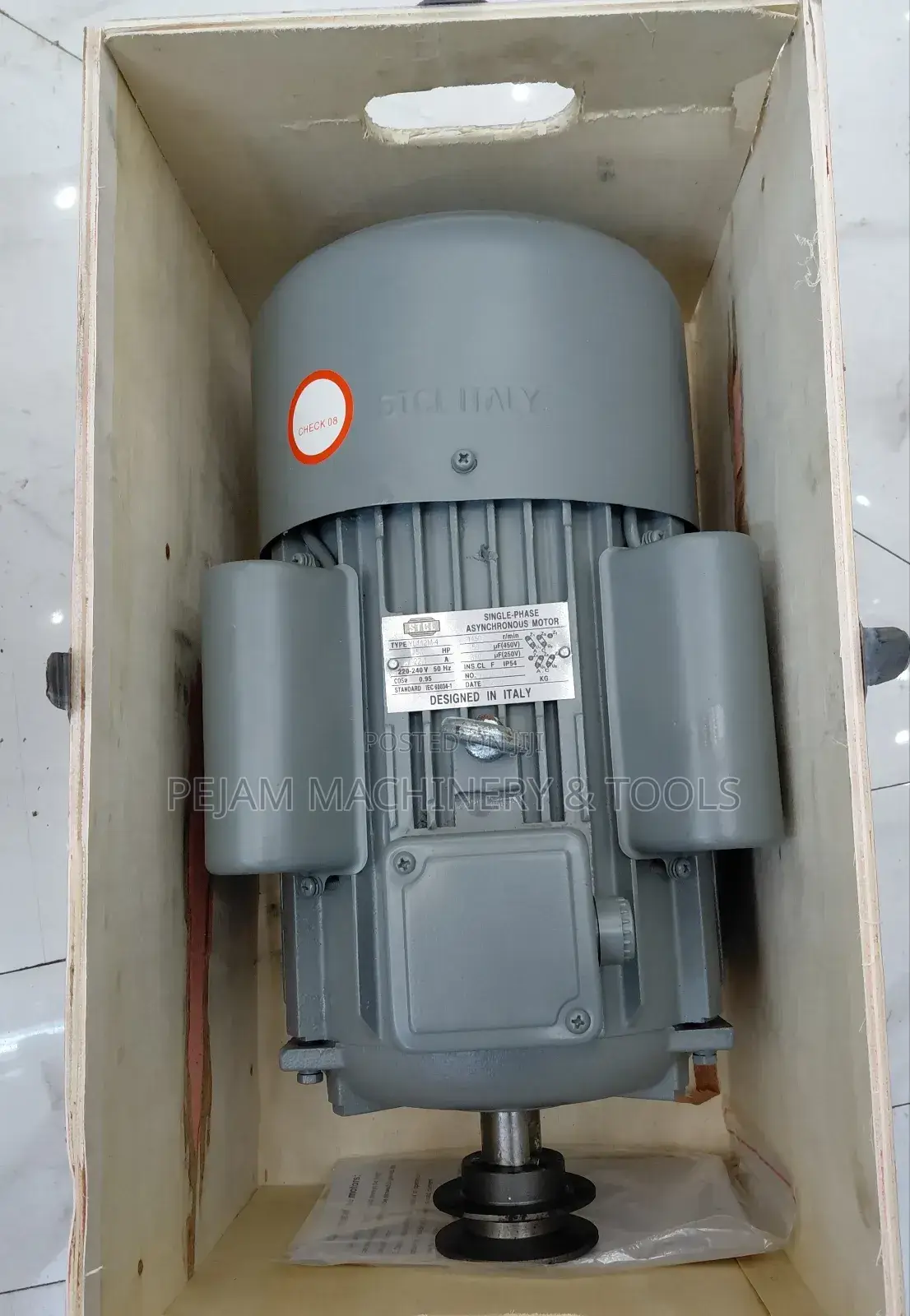 STCL Italy 5hp Single Phase Motor 1450rpm