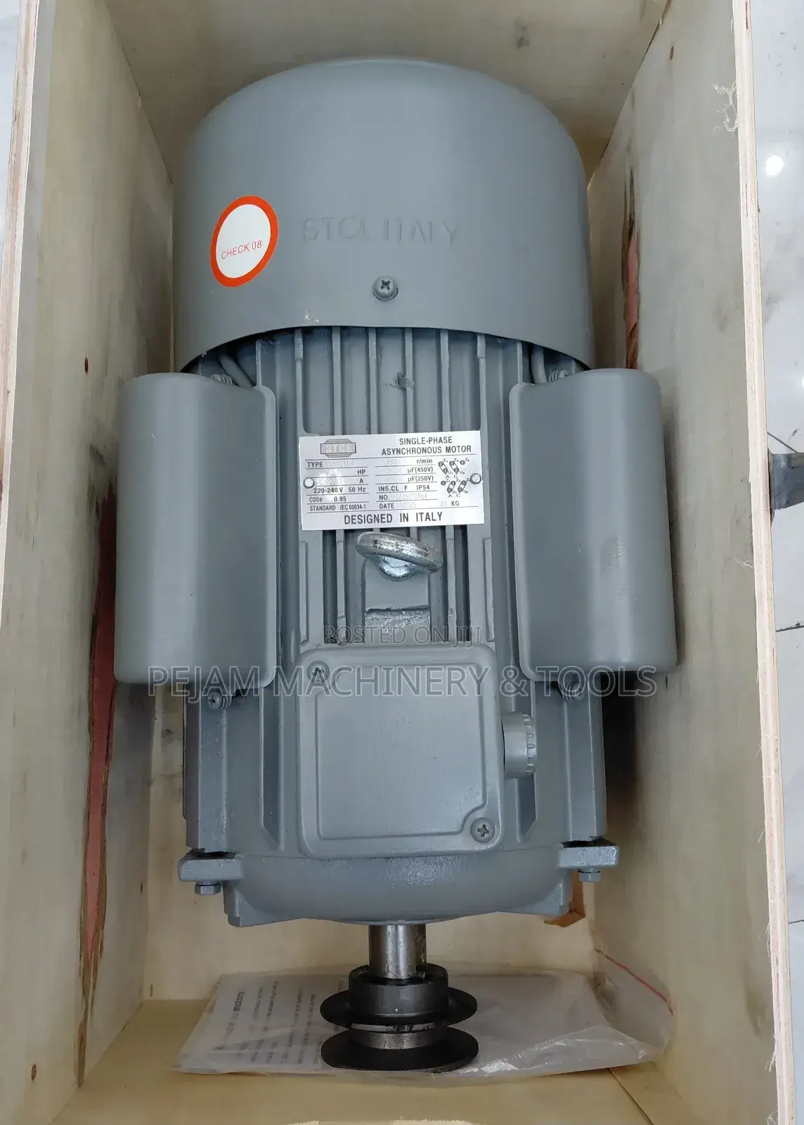STCL Italy 5hp Single Phase Motor 1450rpm