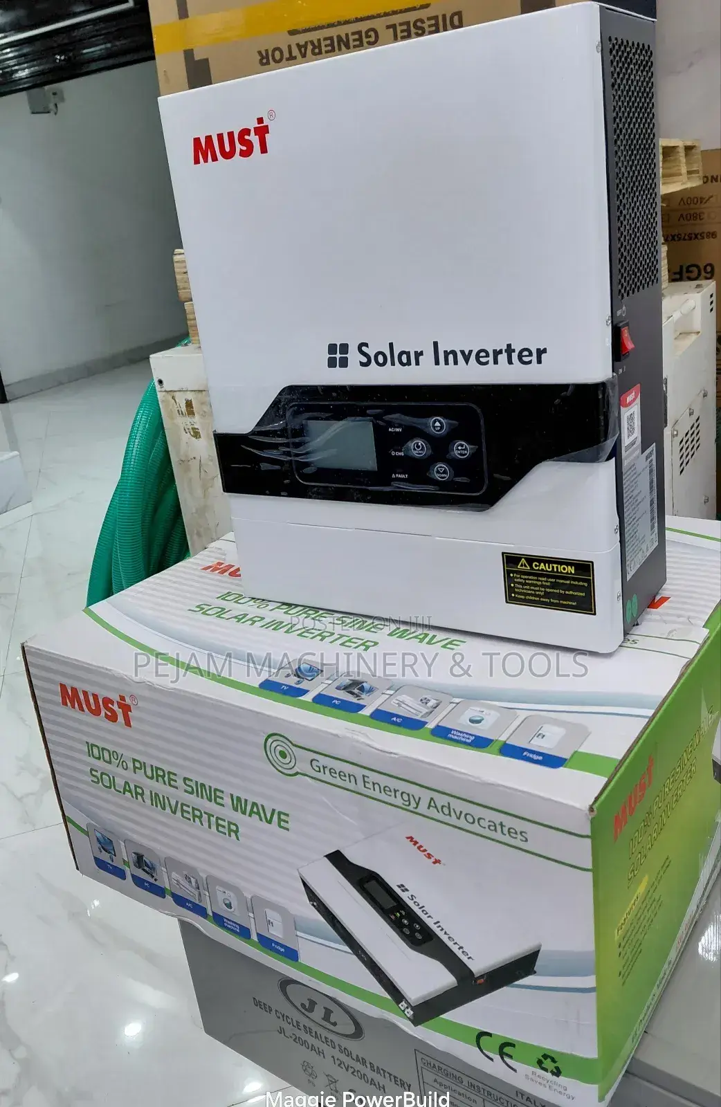 Must 1.5kva Solar Hybrid Inverter 12v