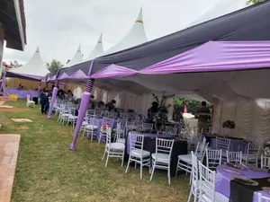 Make Your Events Perfect by Using Our Clean Tents, Tables Chairs