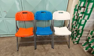 Multicoloured Plastic Foldable Chairs