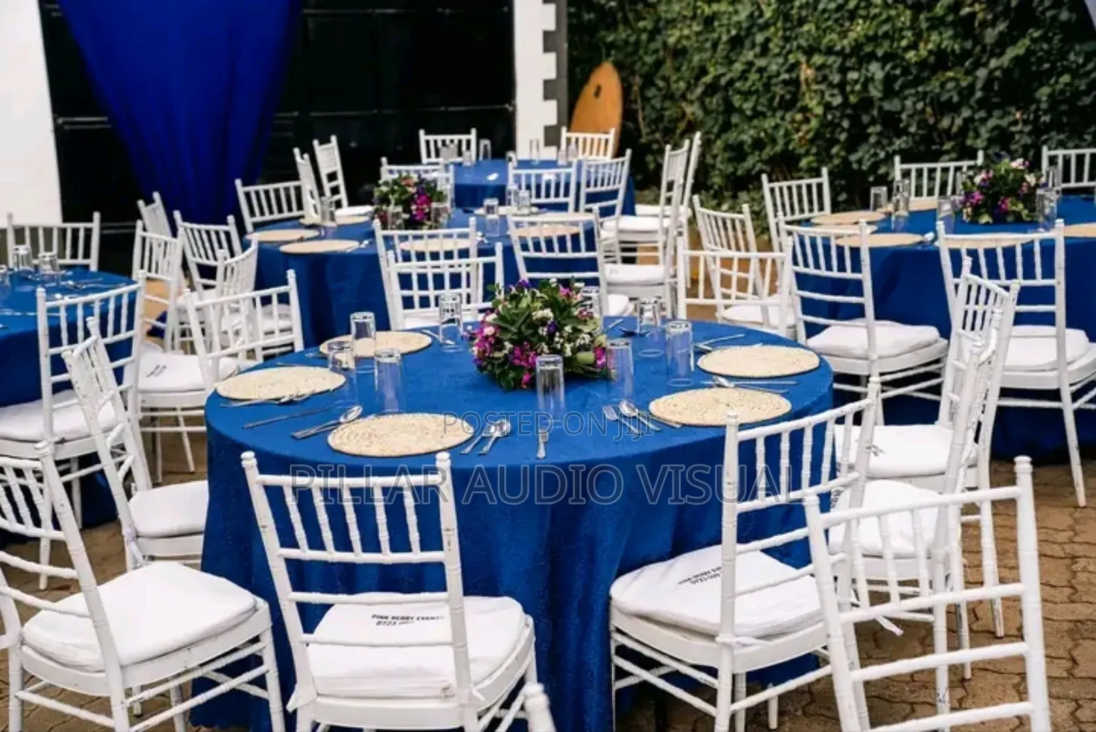 Dressed Tables for Hire, Clean Chairs/Seats,Hire Tents Also, Rentals