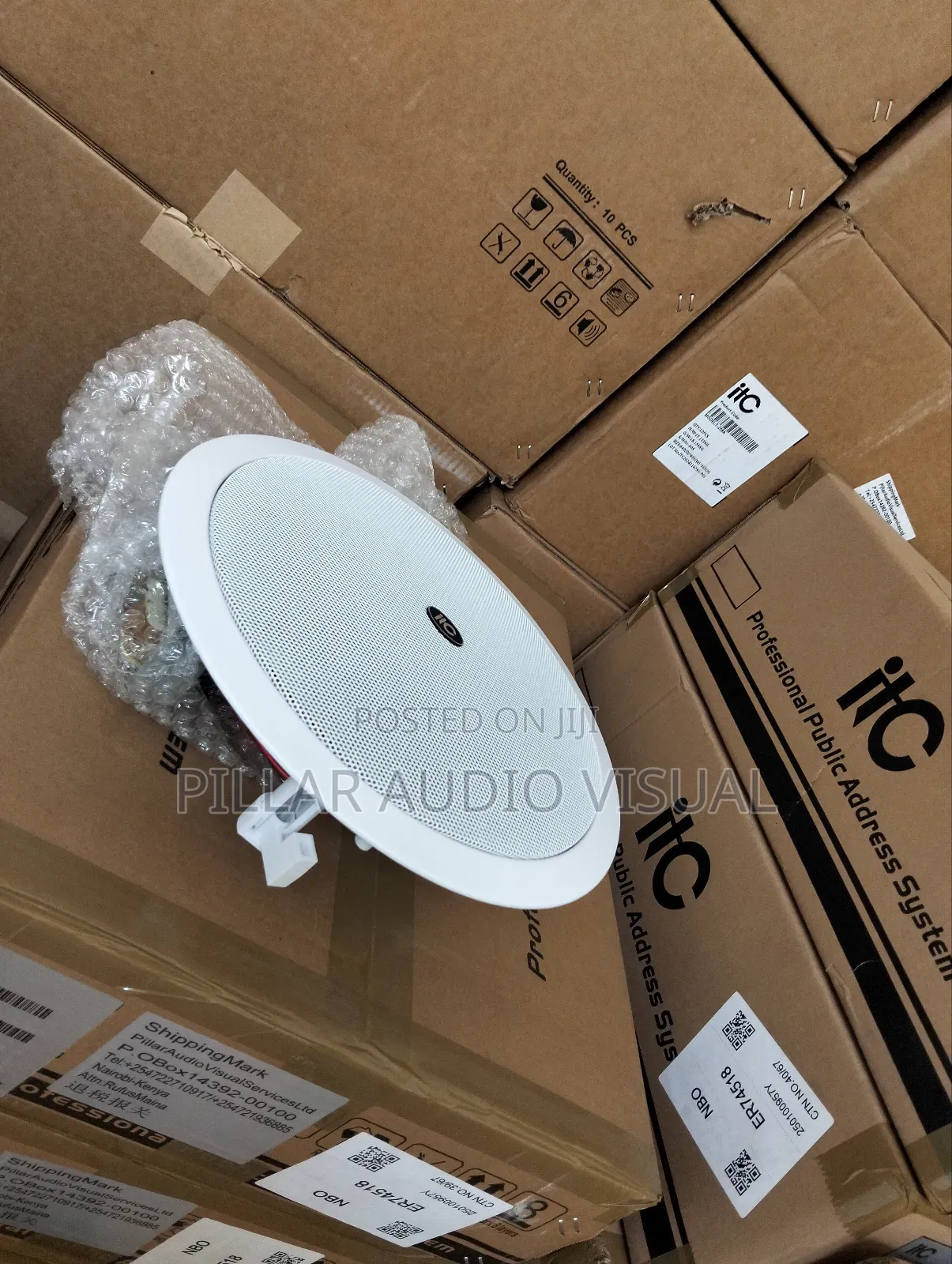 Full Stock for Itc Ceiling Speakers! Full Stock for Itc Amplifiers