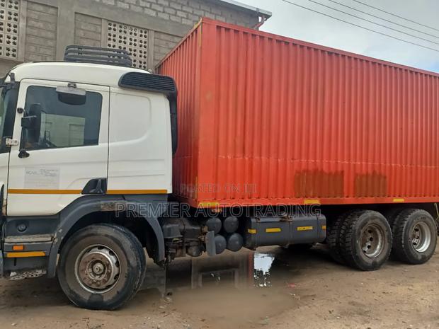 Clean Scania P360 Local Assembly Pulling Bhachu Drawber Trailer - thumbnail 3