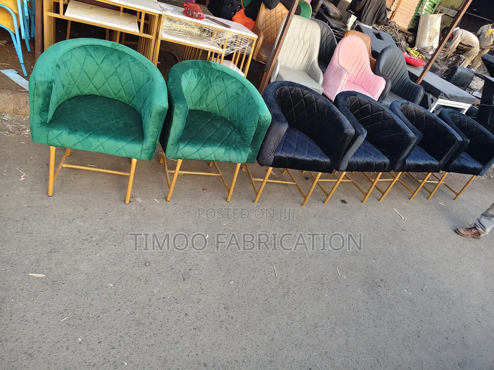 Styling Black and Green Seats 