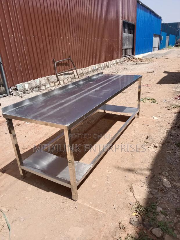 Stainless Steel Commercial Kitchen Working Table