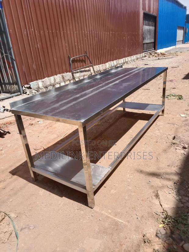 Stainless Steel Commercial Kitchen Working Table - thumbnail 2