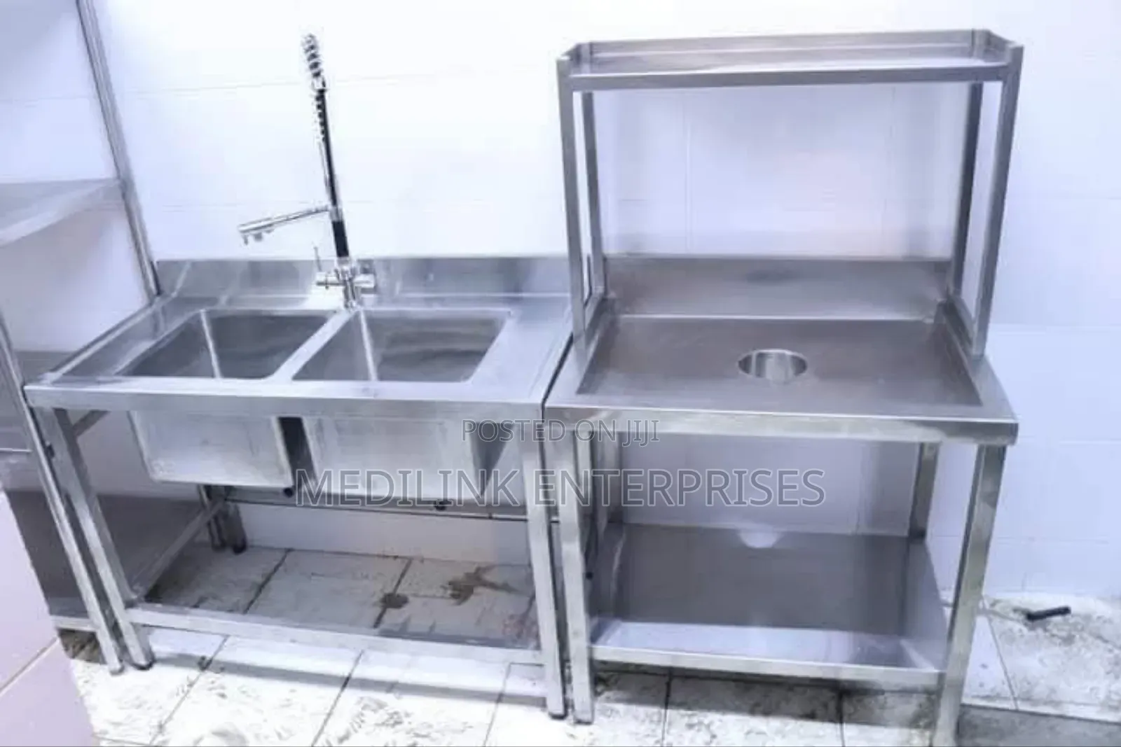 Stainless Ss304 Commercial Sink