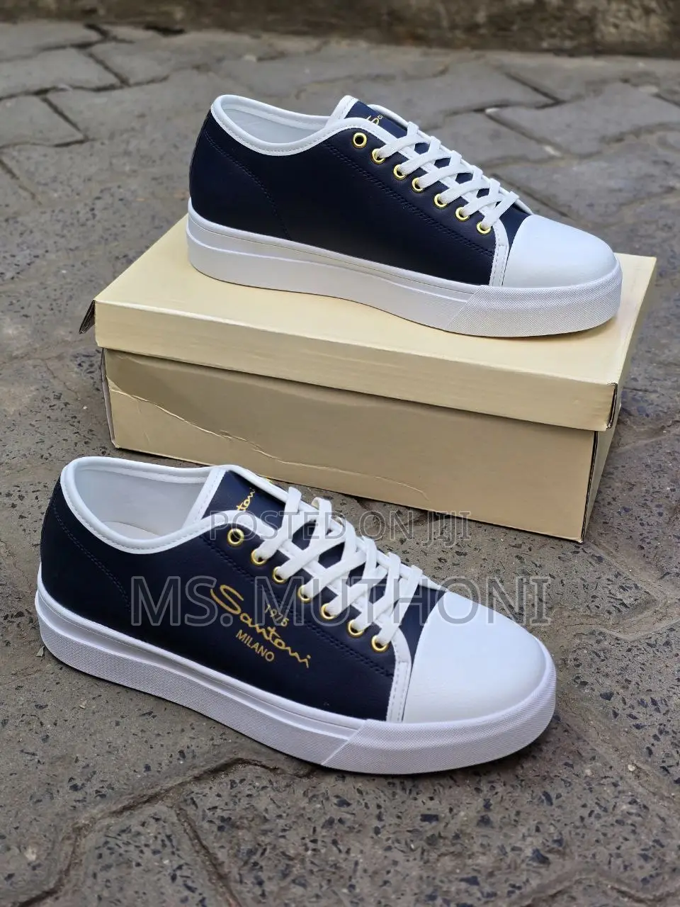 Santoni Milano 1975 Casual Sneakers Size 40-45