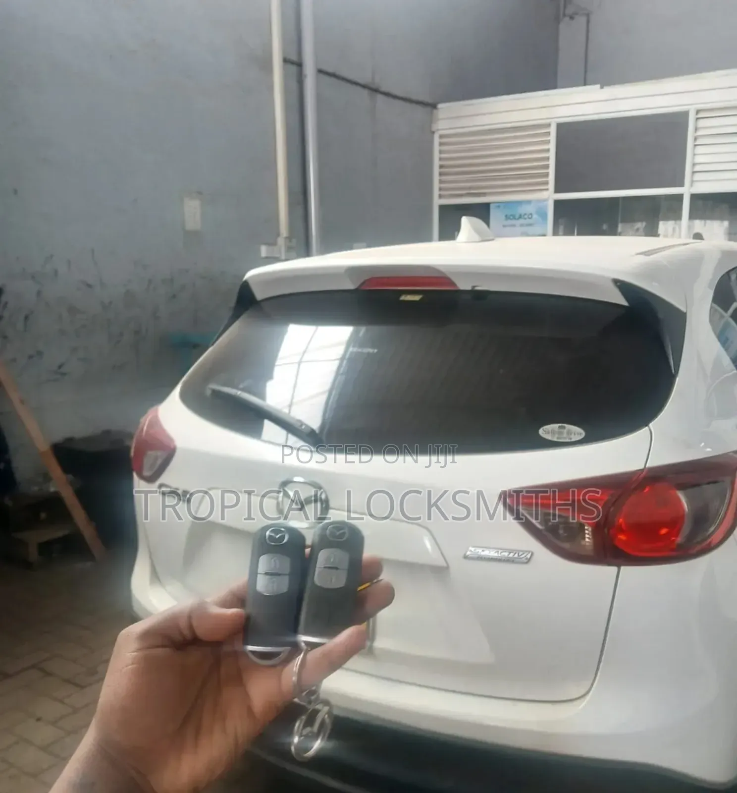 Mazda Cx-5 Car Key Programming(2013)