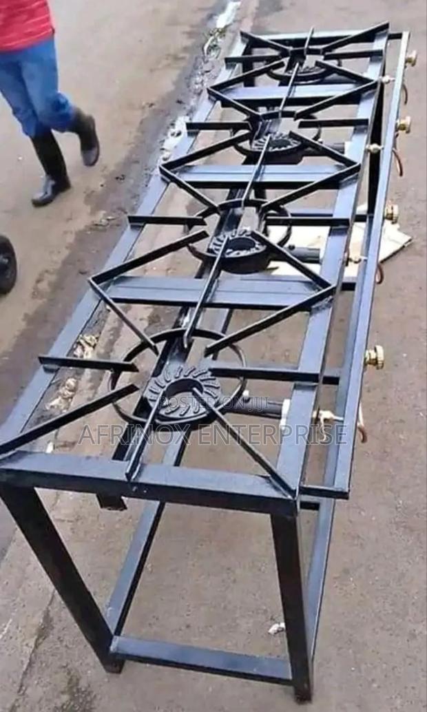 High Pressure Gas Stove Cooker, 4 Burner Cooker - main view