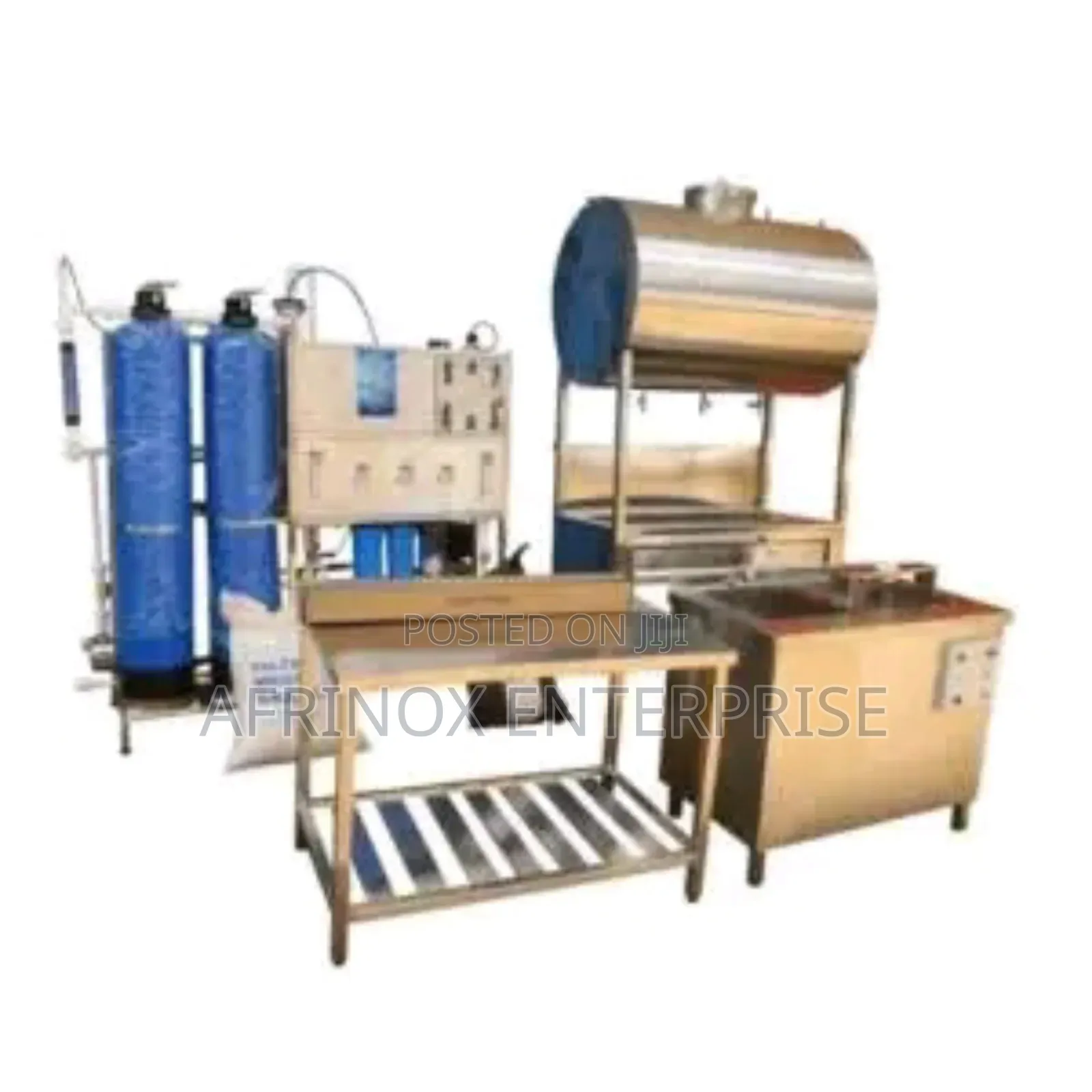 Water Purification Machines, Fabrication and Installation