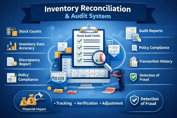 Inventory Reconciliation Audit System - main view