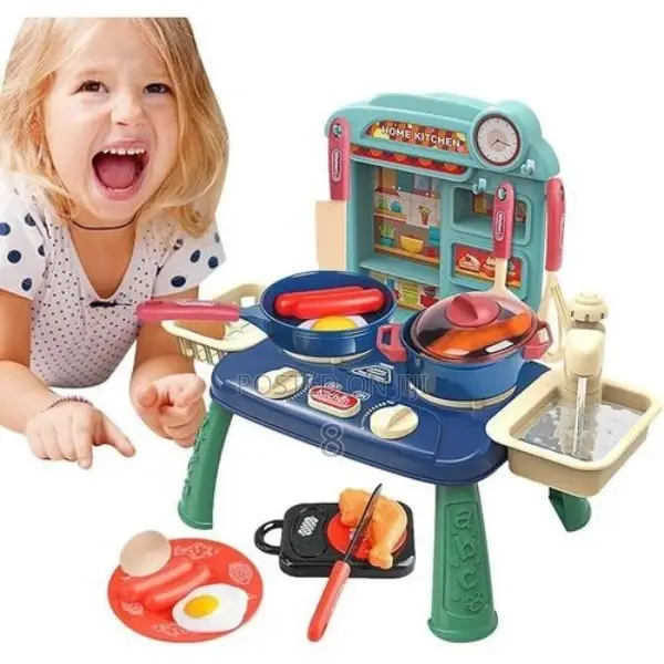 Ultimate Home Kitchen Play Set With Realistic Accessories