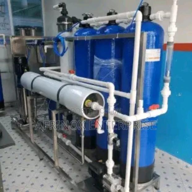 500 LPH Reverse Osmosis Water Purification Machine - main view