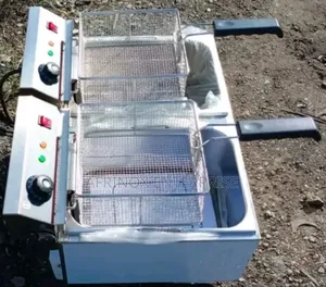 Double Sided Commercial Deep Fryer, Imported Premier Model