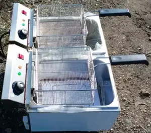Double Sided Commercial Deep Fryer, Imported Premier Model