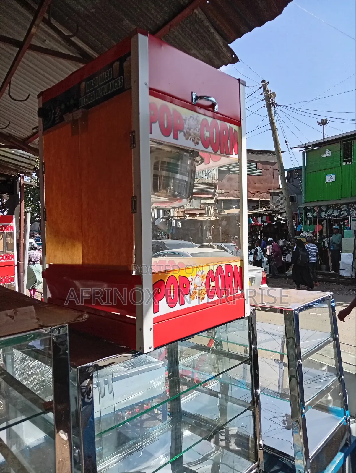 Electric Popcorn Machine Made in Kenya