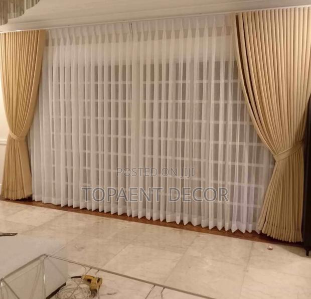 Beige Perfect Darkness Window And Door Curtains - main view
