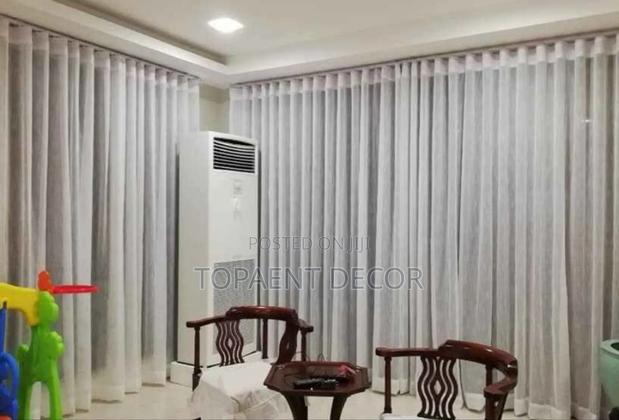 Plain White, Light,Airy Window Sheers - main view