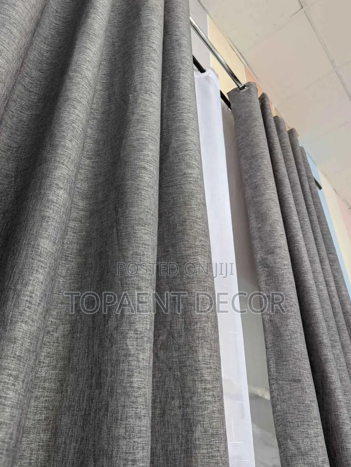 Swipe For The Glow Up Window Curtains