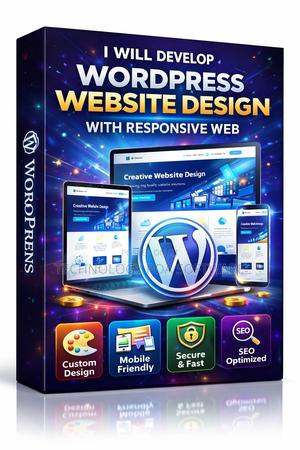 I Will Develop Wordpress Website Design With Responsive Web - main view
